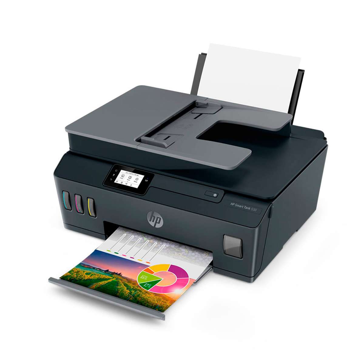 Impresora HP Multifunción  Smart Tank 530 Color Usb Wifi
